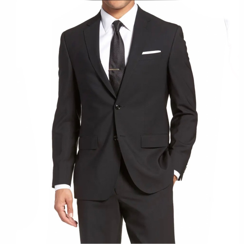 Jay Trim Fit Solid Wool Suit
Ted Baker London
